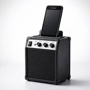 Buxton Guitar Amp Mini Speaker - DISCONTINUED Portable Phone Dock - New In Box